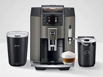 Machine à café automatique Jura E8 PianoWhite - Espresso - Filtre  remplaçable - Programmable - Cdiscount Electroménager