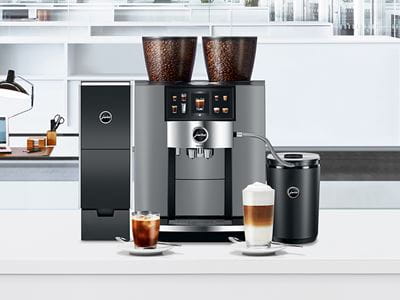 E6 Dark Inox (EB) - Machine à café automatique Jura